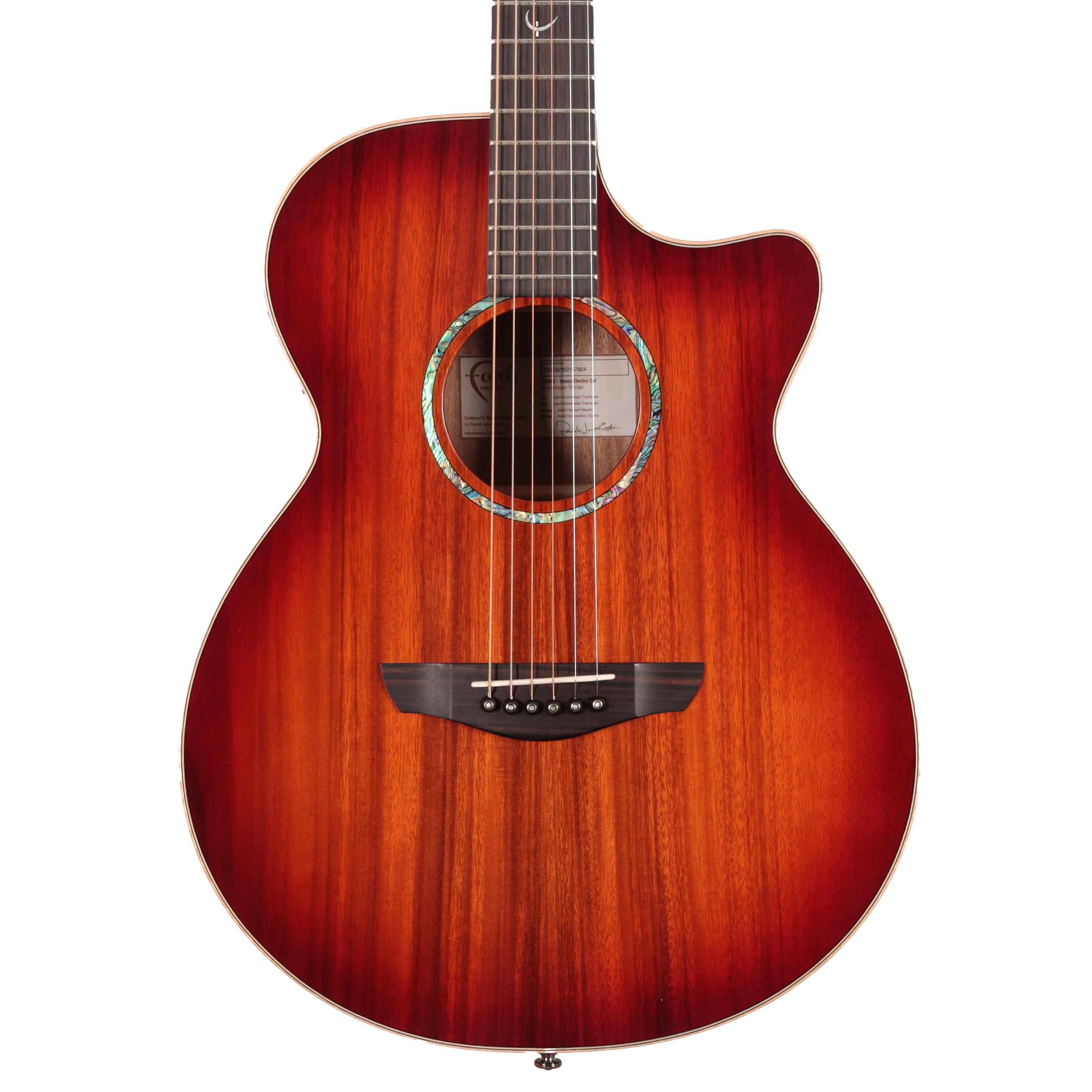 Faith Blood Moon Venus Cutaway Electro FVBMB – Faith Guitars